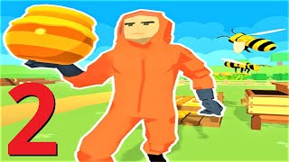 🐝 Bee Farm Tycoon 🍯 GAMEPLAY Part 2 NEW Farm + VERY BIG Upgrades (Android, iOS) screenshot 5