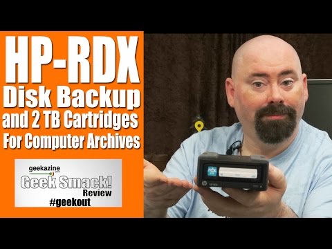 HP RDX Removable Disk Backup Storage for Archives