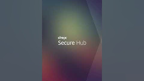 Citrix Endpoint Management Workspace Enrollment