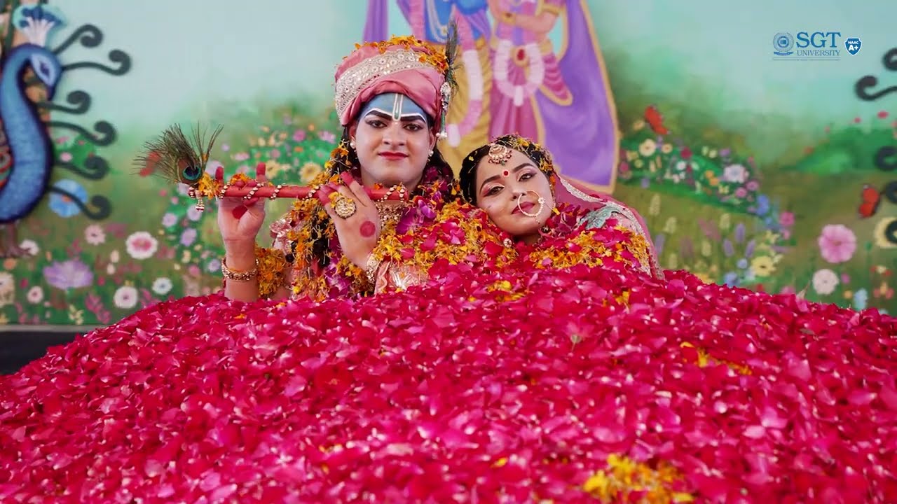 Radha Krishna Sang Phoolon Ki Holi 2024  Highlights  SGT University