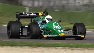 FIA Masters Historic F1 2018 Imola: 15 Minutes of Pure Cosworth 3.0 DFV V8 Sounds!