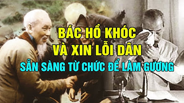 SỰ KIỆN ÍT AI BIẾT - Bác Hồ Khóc và Xin Lỗi Dân - Sẵn sàng TỪ CHỨC | Kể Chuyện Bác Hồ Mới Nhất