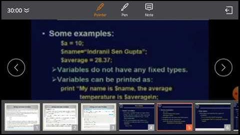 CS209 Strings, Scalar variables, Arrays and Hash array by Manish Dhabhai GPC DUNGARPUR