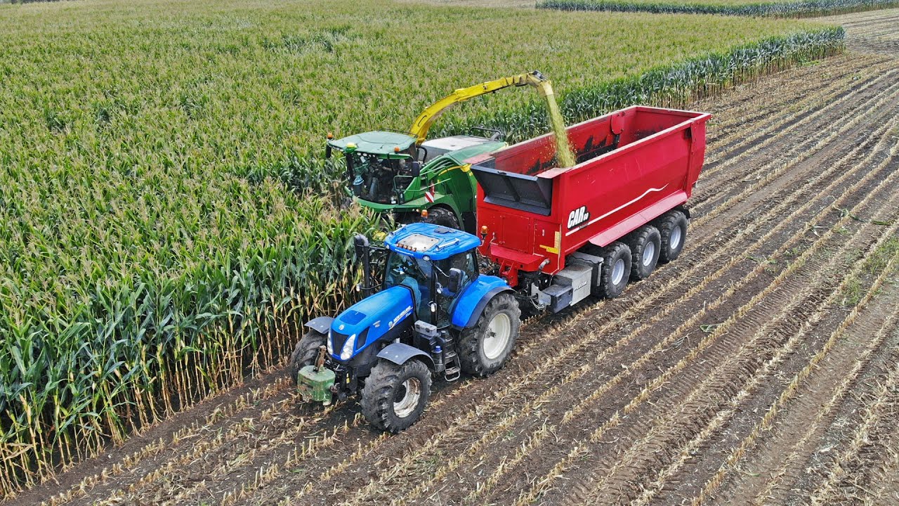 Mais Silage | John Deere 8500i + New Holland | De Heus | 2021