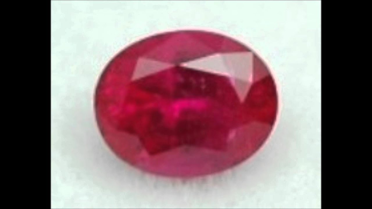 Ruby Gemstone Color - YouTube
