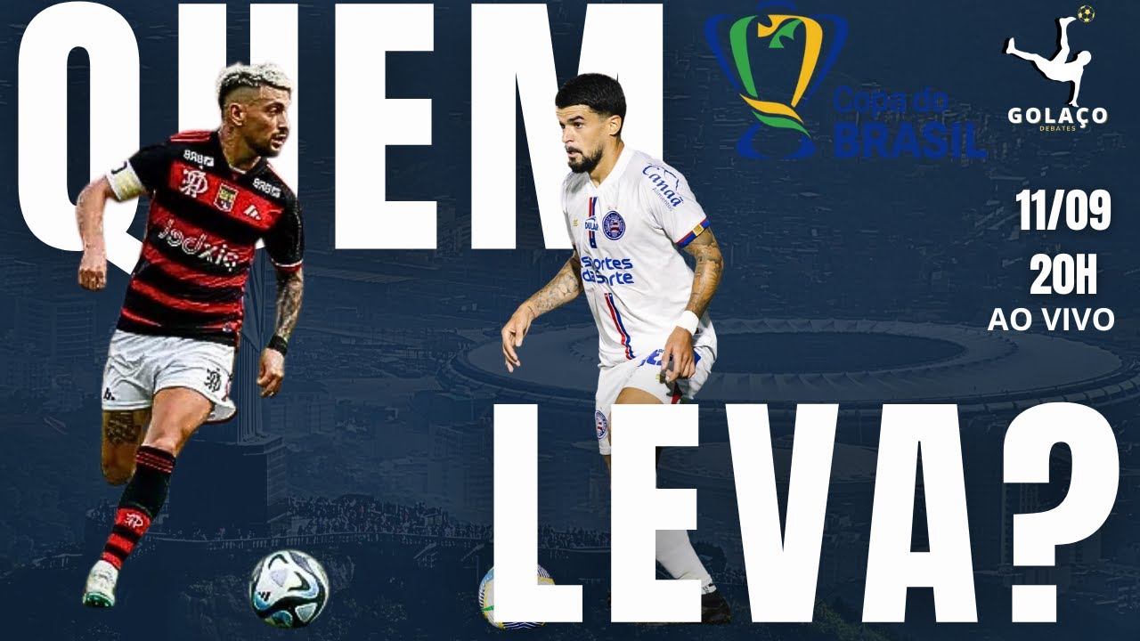 FLAMENGO RECEBE O BAHIA PARA O JOGO DE VOLTA DA COPA DO BRASIL - YouTube