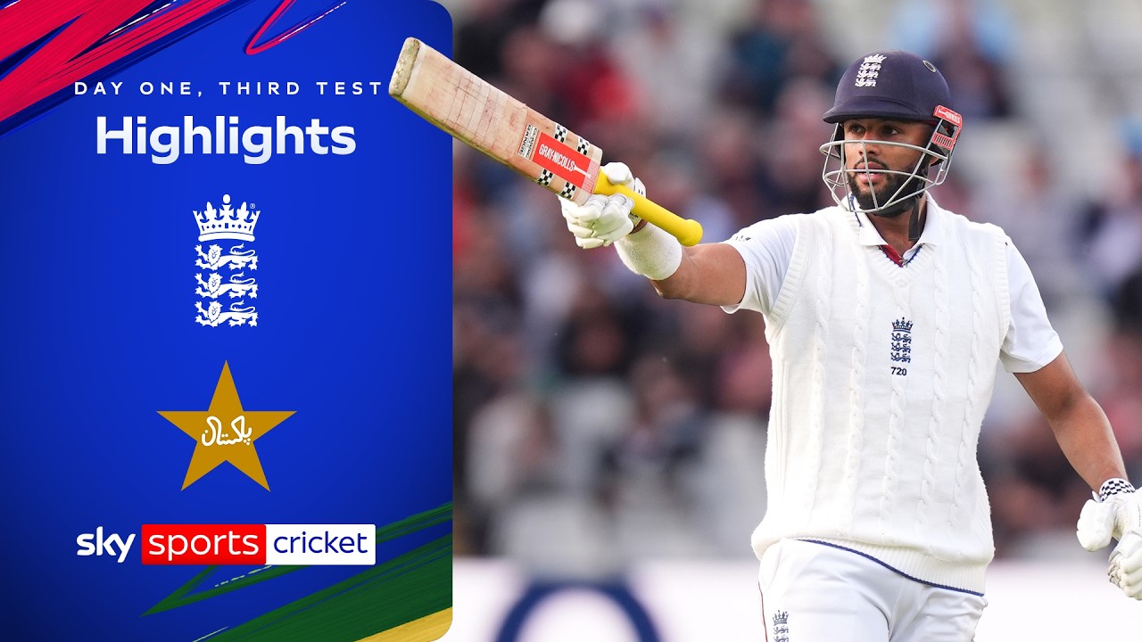 Tongue tears through sorry Pakistan! 💥 | England vs Pakistan | Day One, Third Test
