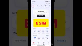 Physical Sim E Sim Me Transfer? #trending #tricks #Airtel
