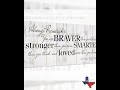 Always Remember You Are Braver - Canvas