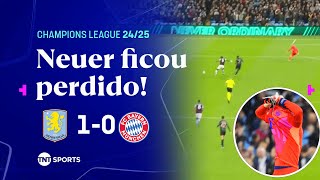 Thumbnail for SIM, O NEUER TOMOU ESSE GOL! BAYERN PERDE COM GOL BIZARRO NA CHAMPIONS | ASTON VILLA 1 X 0 BAYERN