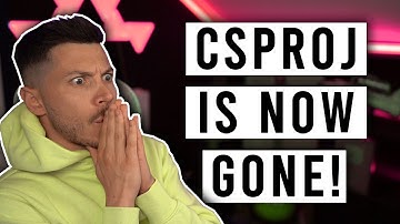 csproj is GONE! 