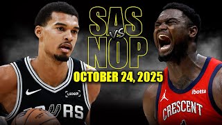 Download Lagu San Antonio Spurs vs New Orleans Pelicans Full Game Highlights - October 24, 2025 | NBA Season MP3 Download Lagu San Antonio Spurs vs New Orleans Pelicans Full Game Highlights - October 24, 2025 | NBA Season MP3