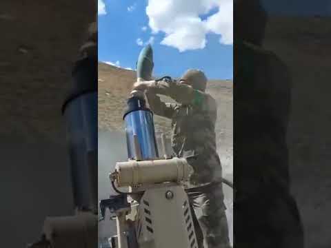 Video: 120 mm -lik minaatanlar hərəkətdədir
