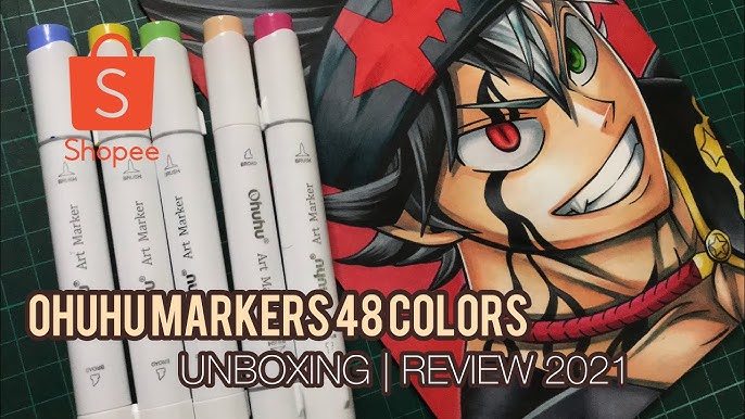 Unboxing Ohuhu Markers: Ordering and Packaging Review — Marker Novice