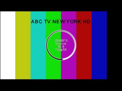 WABC HD test pattern