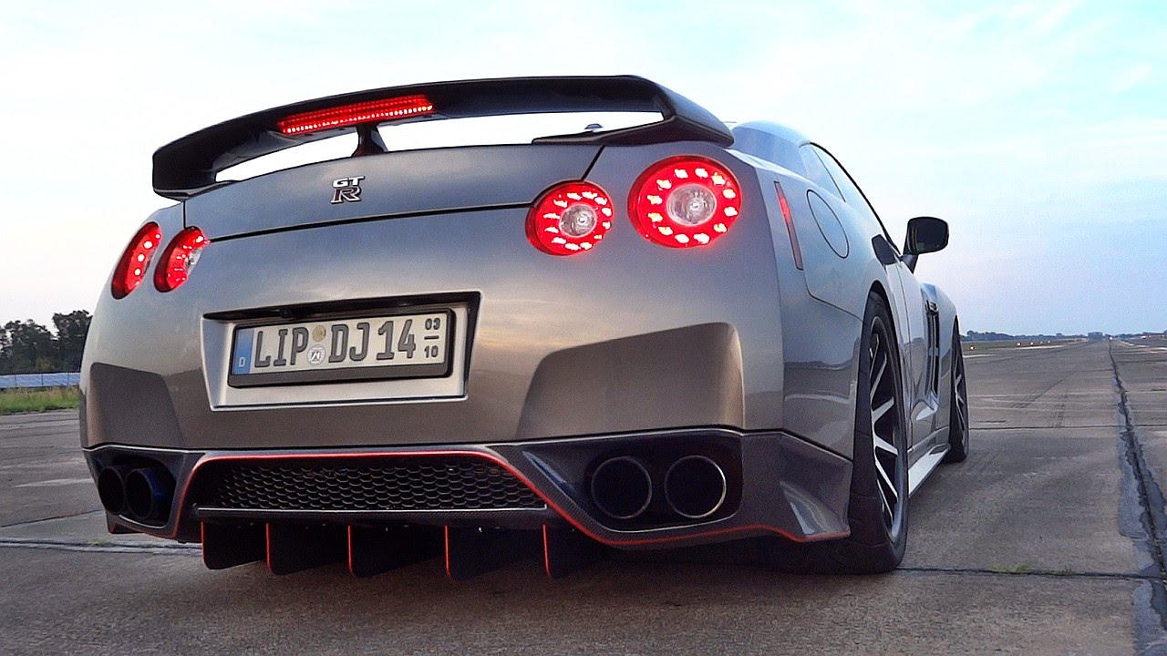 Nissan gtr launch control youtube