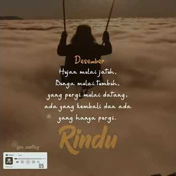 Story'WhatsApp terbaik lagu Aceh (meurindu)