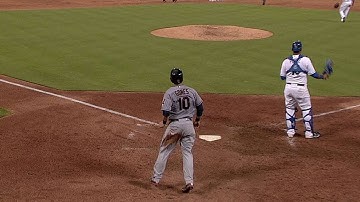 CLE@KC: Kipnis lifts sac fly to tie game in 7th