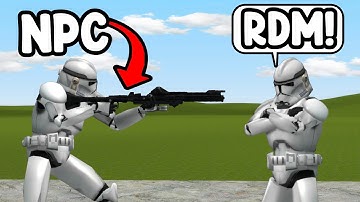 Spawning This NPC To Cause CHAOS - Gmod Star Wars RP Admin Trolling