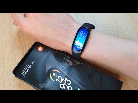 XIAOMI MI BAND 7 - ОБЗОР И ПЕРВАЯ НАСТРОЙКА