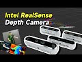 Intel realsense depth camera d435i d455 d435 d415