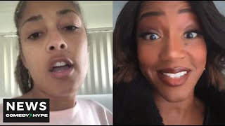 Amanda Seales And Tiffany Haddish Clash On Instagram Over Protesting Rant, End Friendship - CH News