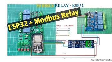 Using ESP32 + Modbus Relay | สอนใช้งาน Modbus Relay กับ ESP32 ง่ายมากๆ | Arduino#72 | เฮ็ดสิดี