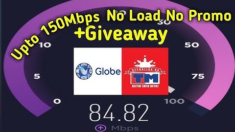 GTM No Load No Promo Up To 150 Mbps|VPN TUTORIALS PH