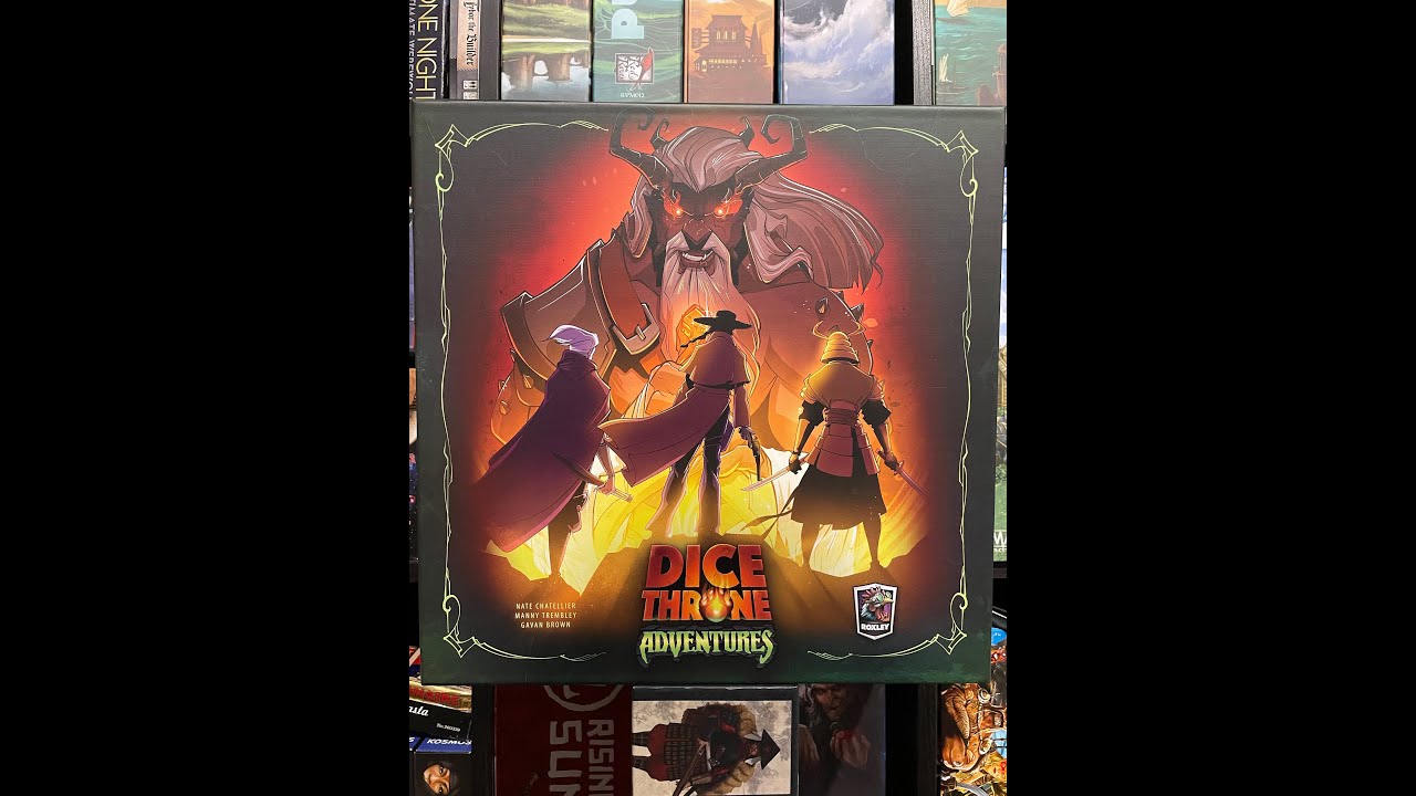 Dice Throne Adventures unboxing YouTube