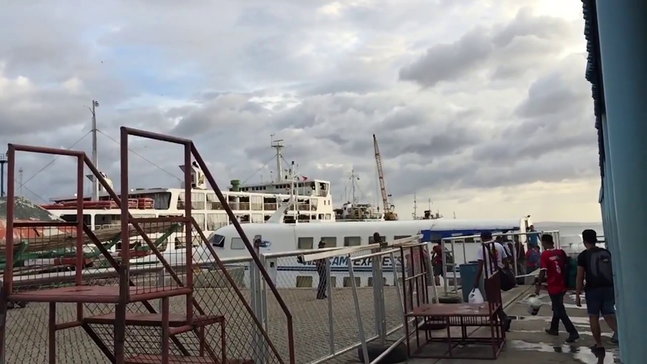 Seaport in ormoc city Philippines