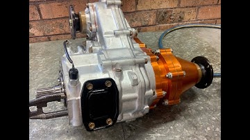 Marlin crawler comp spec Toyota Hilux 4.7 Reduction gears installation