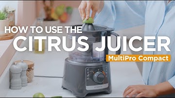 MultiPro Compact (FDP31) | How to use the citrus juicer