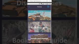 The prototype of "P Triple-T" application screenshot 1