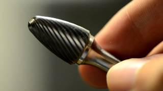 SF-13 SINGLE CUT Tungsten Carbide Bur Die Grinder Deburring Tool Bit