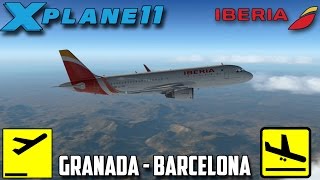 X Plane 11 Primer Video Granada Barcelona Ivao Youtube