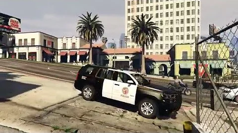 Chevrolet Tahoe LAPD 2015 for GTA 5