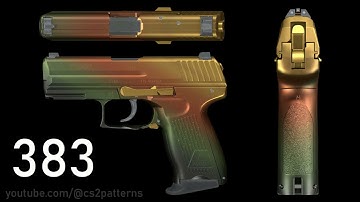 P2000 | Amber Fade - ALL 1000 PATTERNS CS2