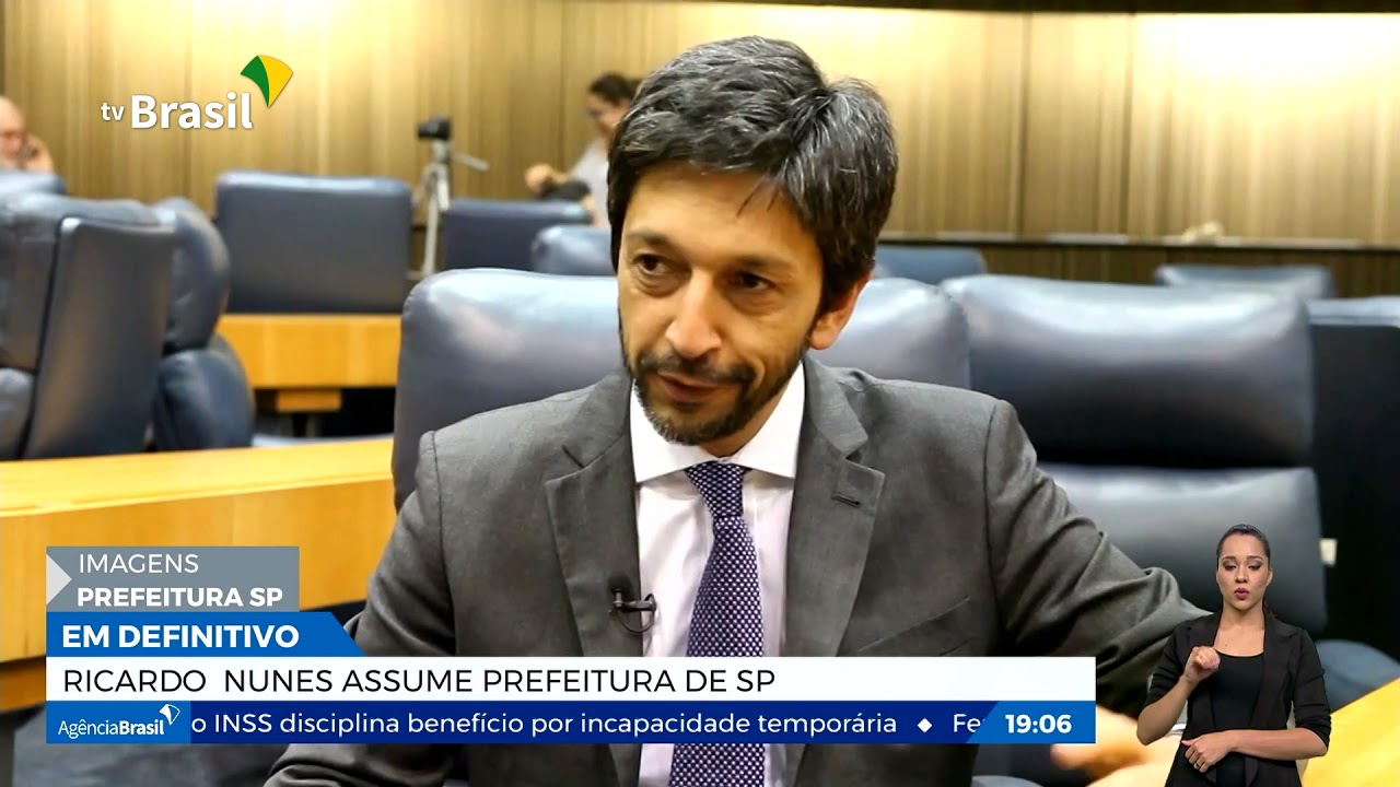 Ricardo Nunes assume definitivamente a prefeitura de São |  Agência Brasil