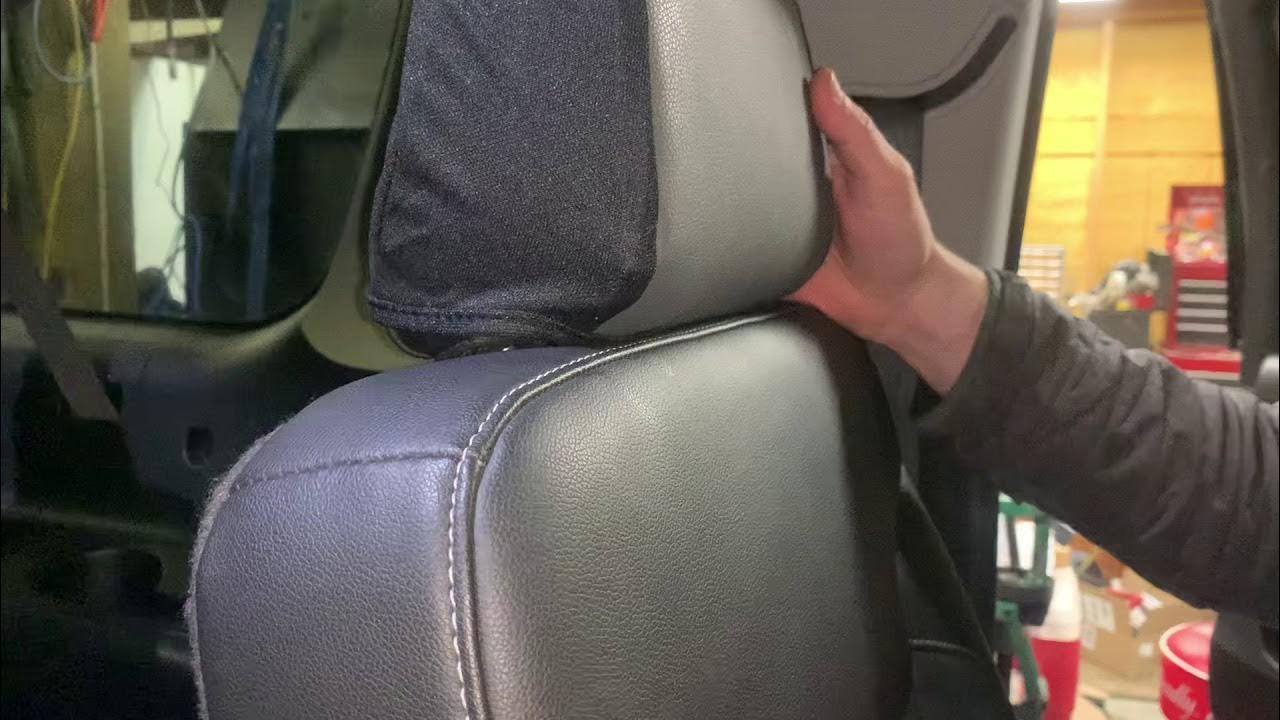 2018 Suburban mid row headrest removal YouTube
