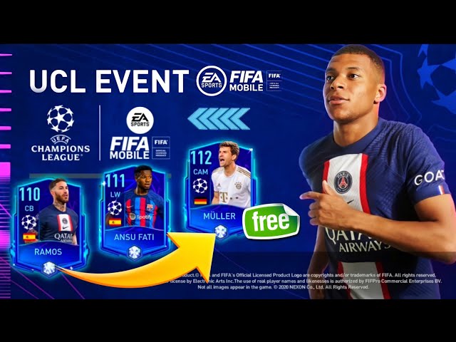 EVENTO DA CHAMPIONS LEAGUE QUE CHEGA HOJE AS 22:00 🔥 #fifamobile #eaf, evento fifa mobile