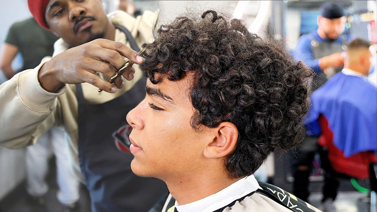 Wavy Undercut | Curly hair cuts, Curly hair men, Short hair undercut