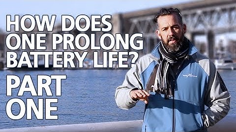 Power Time with Jeff Cote - How Does One Prolong Battery Life, Part 1