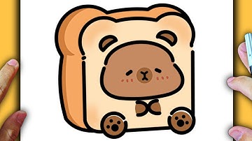 HOW TO DRAW A CAPYBARA