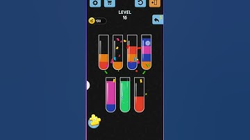 Water Color Sort Gameplay #shorts