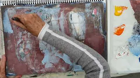Finding Clarity in Collage and Paint