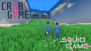 PLAYING SQUID GAME FOR THE FIRST TIME EPIC REACTION - CRAB GAME