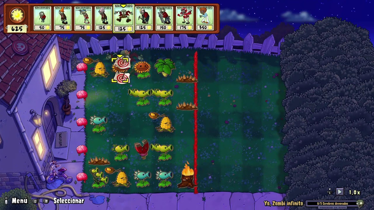 Jugando al pvz replanted😄😎 #2