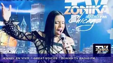 Jennzy en "Great Voices" by Zonika TV Radio.