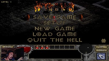 Diablo "The Hell" Mod v1.207 Mage Single Player (Horror) Playthrough Part 01