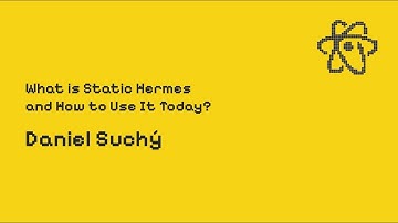 What is Static Hermes and How to Use It Today? | Daniel Suchý